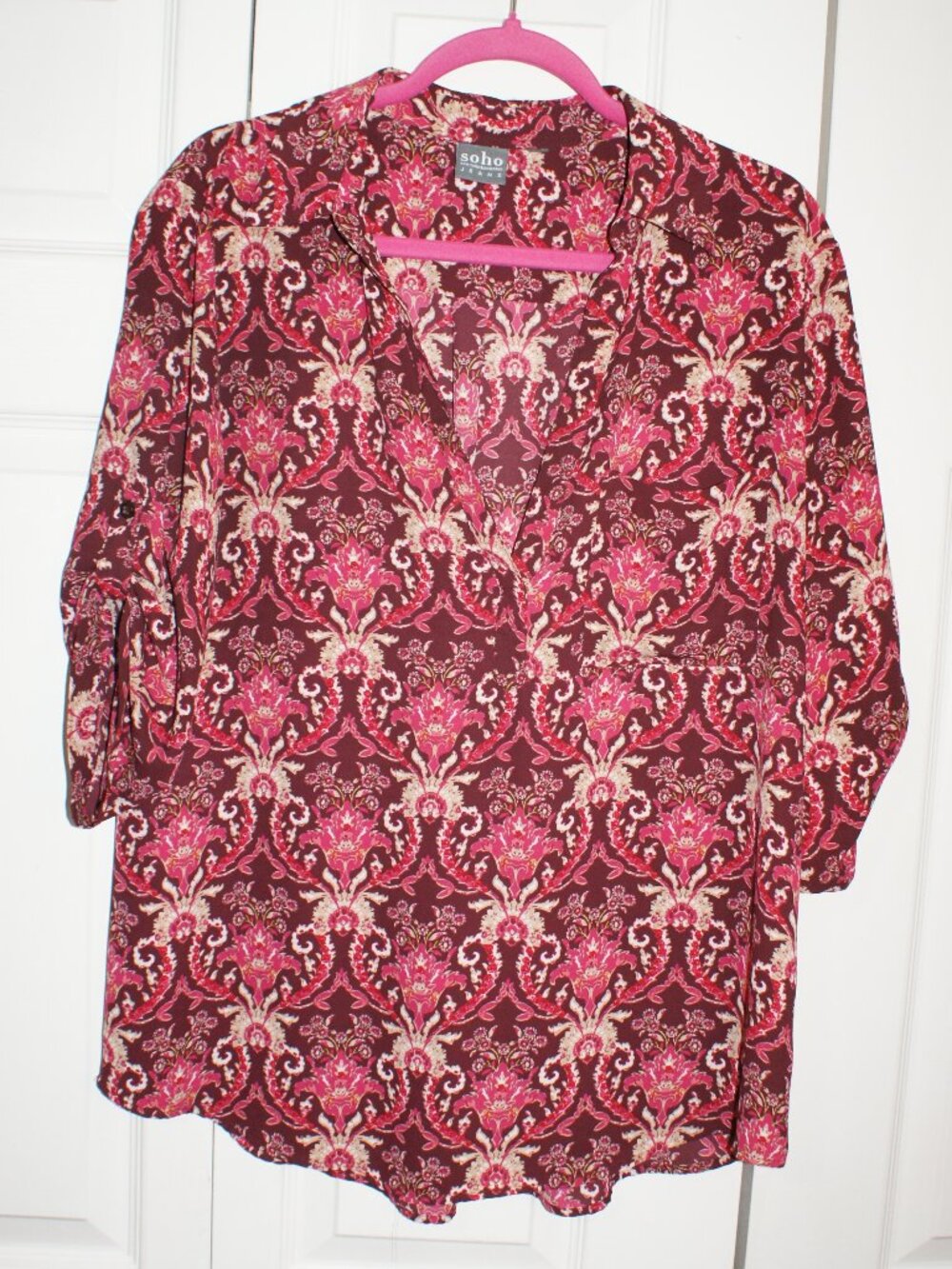 NY&CO SOHO Geometric Blouse - XL - EUC